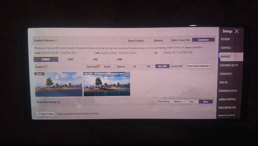 gaming phone extreme ultra HDR with glass &  pouch
