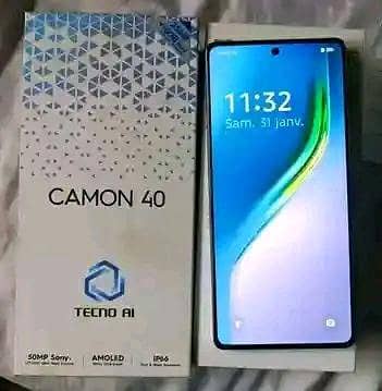 tecno camon 40pro 0