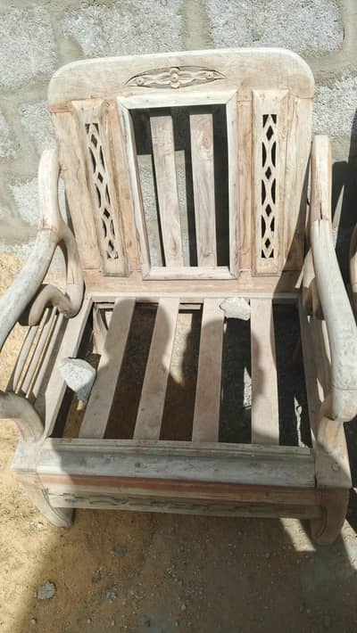 sofa set shesham wood haii