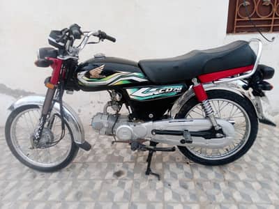 Honda CD 21/22 modal isb no