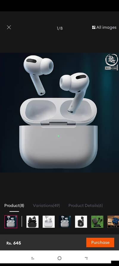 Airpods Air pro 3rd generation .