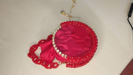 Red Crystal Acrylic Bag