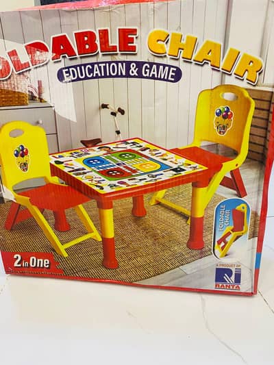 Folding Chair And Table