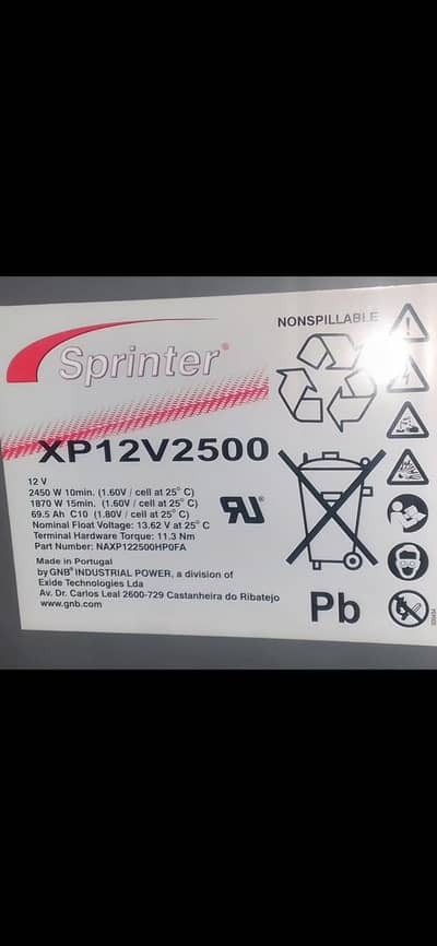 Sprinter Battery used (imported)