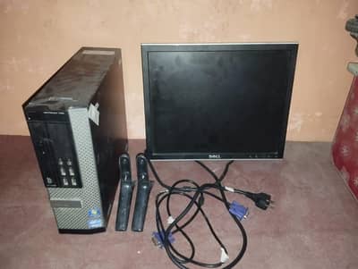 Desktop Pc and 17 inch LCD