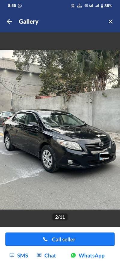 Toyota Corolla xli 2010