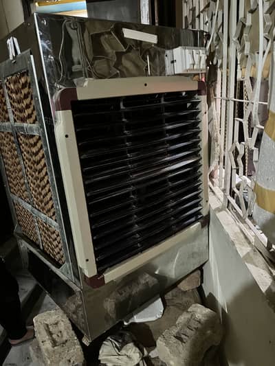 Heavy-Duty AC/DC Stainless Steel Air Cooler | Powerful Cooling