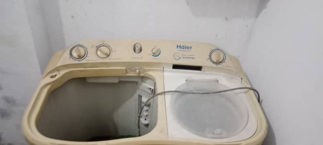 Haider washing machine and dryer available for sale