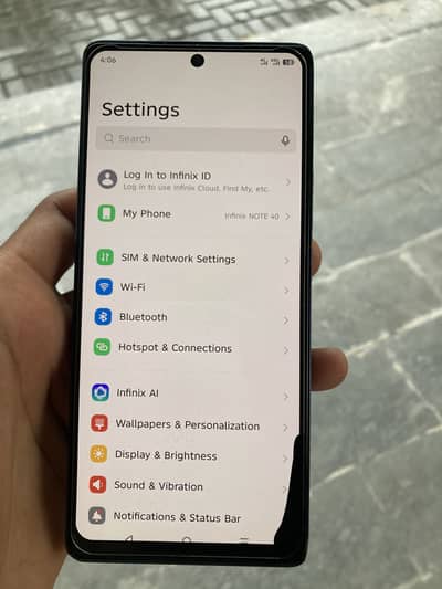 Infinix not 40 official pta approobed