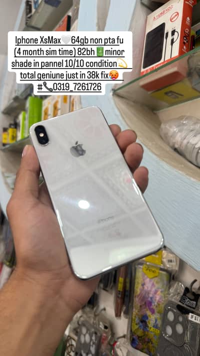 Iphone xs max non pta 4 month sim time confirm