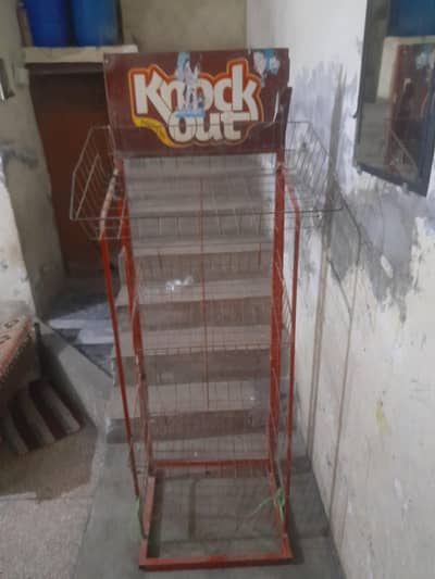 lays and other snacks stand