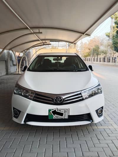 Toyota Corolla Altis Grande old Shape Model 2017