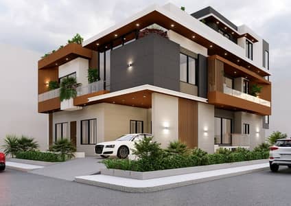 Corner House For Sale E-18 Islamabad Block G Dimensions 42.5 X 60