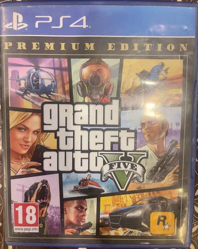 GTA5 for sale PS4