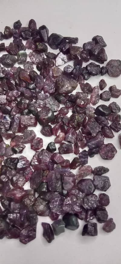 Pink Kashmir Sapphire Rough Lot 1500 CaratAvailable For Sale