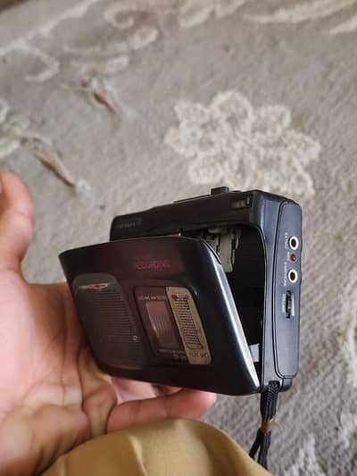 Aiwa TP-510 portable cassette recorder.