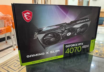 MSI GEFORCE RTX 4070 SUPER GAMING X SLIM 12GB GDDR6X