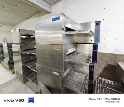 pizza conveyor ovens all kinds of models available fast food machinery