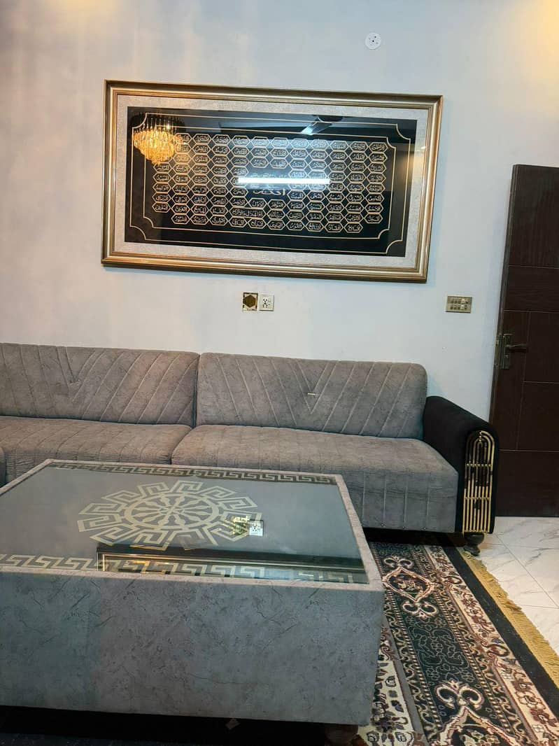 L shaped sofas with Table 2