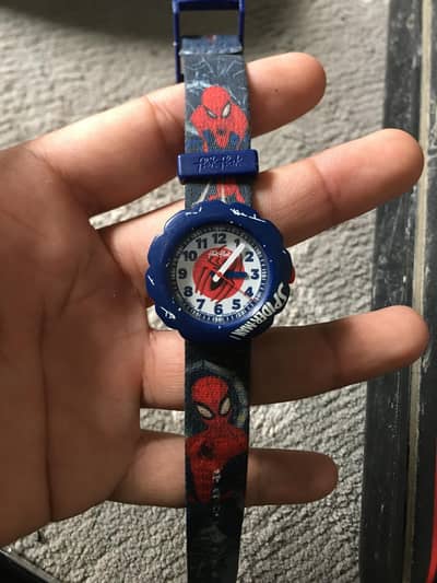flik flak swiss watch spider