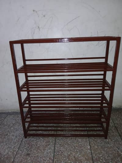 Iron 5 layered shoe rack