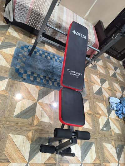 New GYM BENCH || DELTA ORIGINAL || LEG EXTENSION & INCLINE/DECLINE