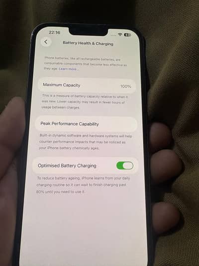 iphone 13pro max 256 gb jv 10/10 condition