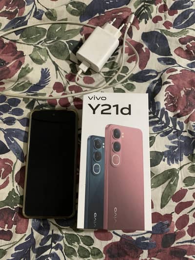 Vivo y21d all ok just like box pack not even a single scratch 6/128gb