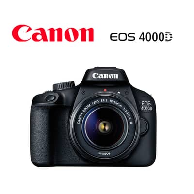CANON EOS 4000D WITH FULL KIT DSLR WIFI IMPORTED FROM (UAE)