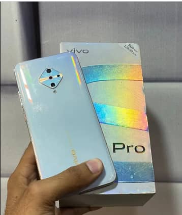 Vivo S1 Pro 8+8gb, 128gb, In-Display Fingerprint, With Box and Charger