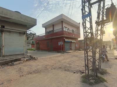 5 Marla corner House within 2 Shops for sell At Rana Town