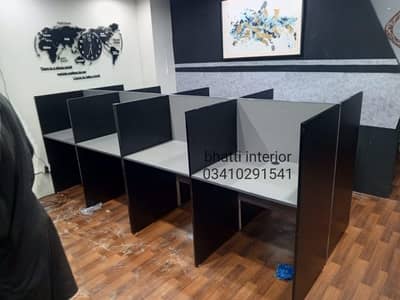 work station call centre table cubicle meeting table