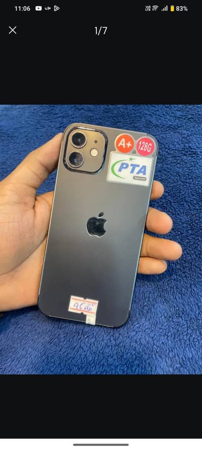 iphone 12 PTA approve 128 gb