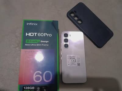 infinix hot 60 pro official pta approved  16\128 GB