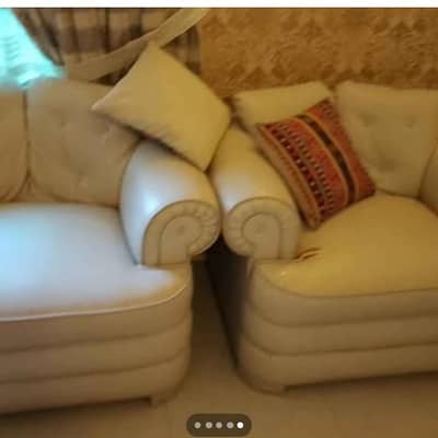 5 seater sofa with center & corner tables