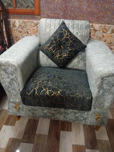 Set of 5 seater sofa Diamond supreme foam luxury Turkish limited