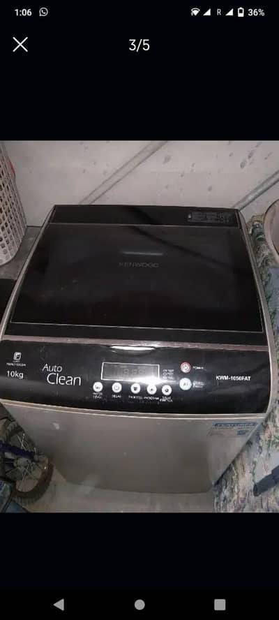 KENWOOD AUTOMATIC WASHING MACHINE