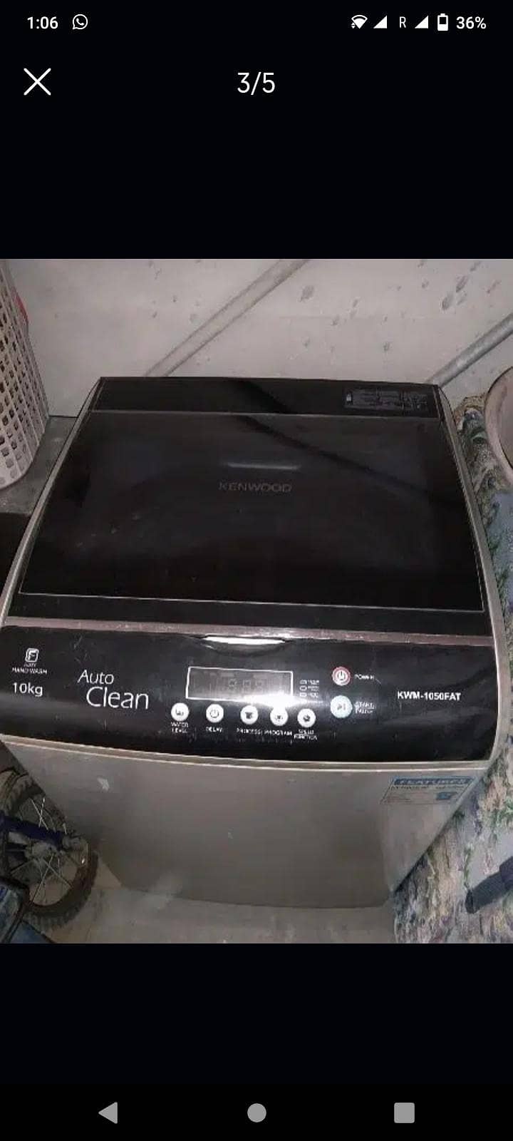 AUTOMATIC WASHING MACHINE 0