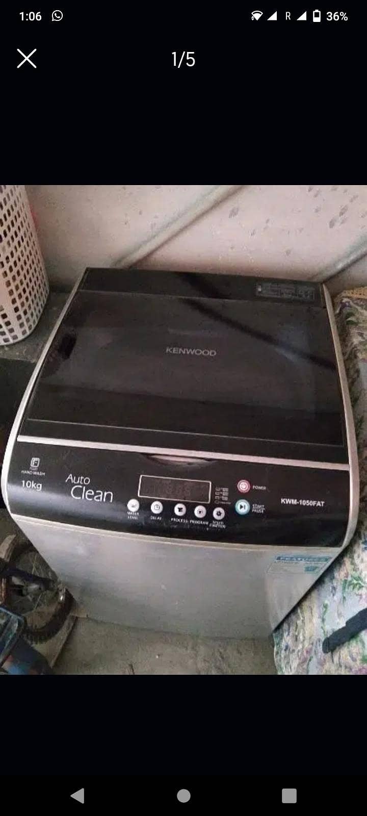 AUTOMATIC WASHING MACHINE 2