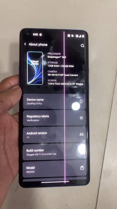 One plus 8 pro 12/256 2 sim