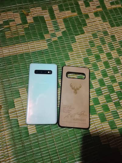 Galaxy S10 dual sim alls sim approved 6/128 2 dots no shade bo cracks