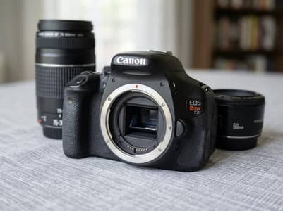 Canon Rebel T3i / 650D DSLR Camera