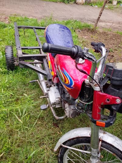 United 100 cc Chandgari Rickshaw  2023 Model