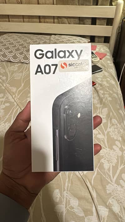 Samsung A07 urgent for sale with charger