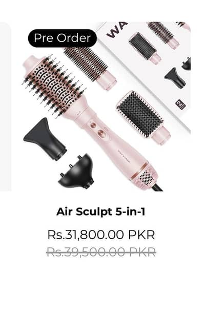 Wavy talk Air-sculpt 5 in 1