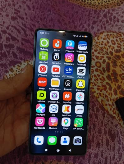 Redmi note 13 pro 8gb 256gb dual sim official pta approved.