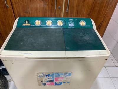 Haier jumbo washing machine