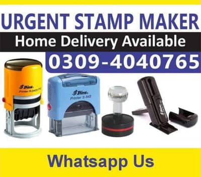 Paper Embossed Stamp Maker Letterhead Printing Rubber Stamp Making