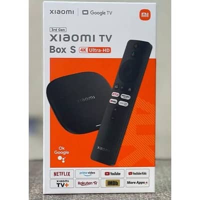 Xiaomi TV Box S 3rd Gen Brand New with 6 Months Official Warranty