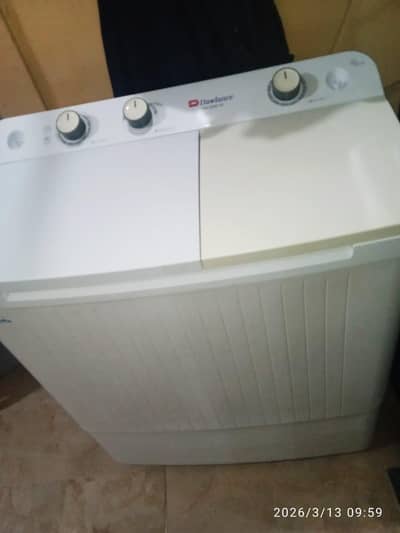 Dawlance washing machine twin tub model number DW-6550 W